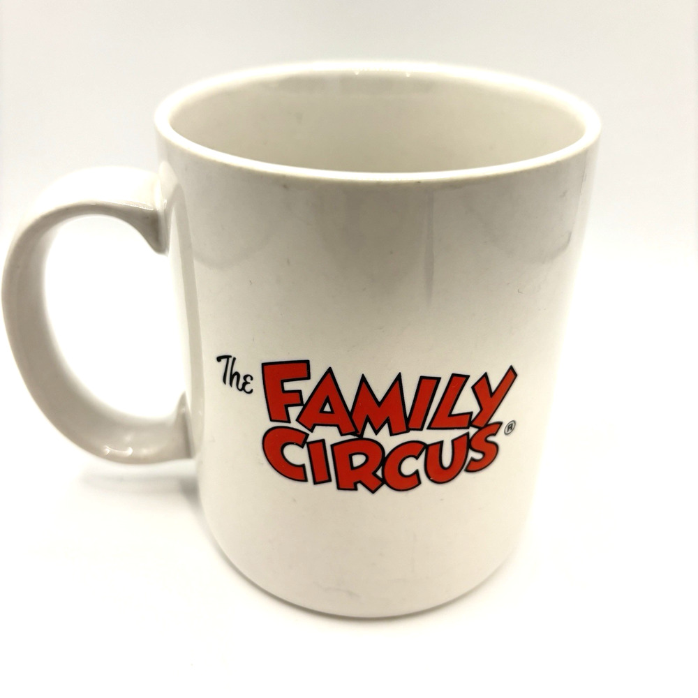 Vintage The Family Circus Coffee Mug "Kids - God Love 'Em!" Hallmark 1983